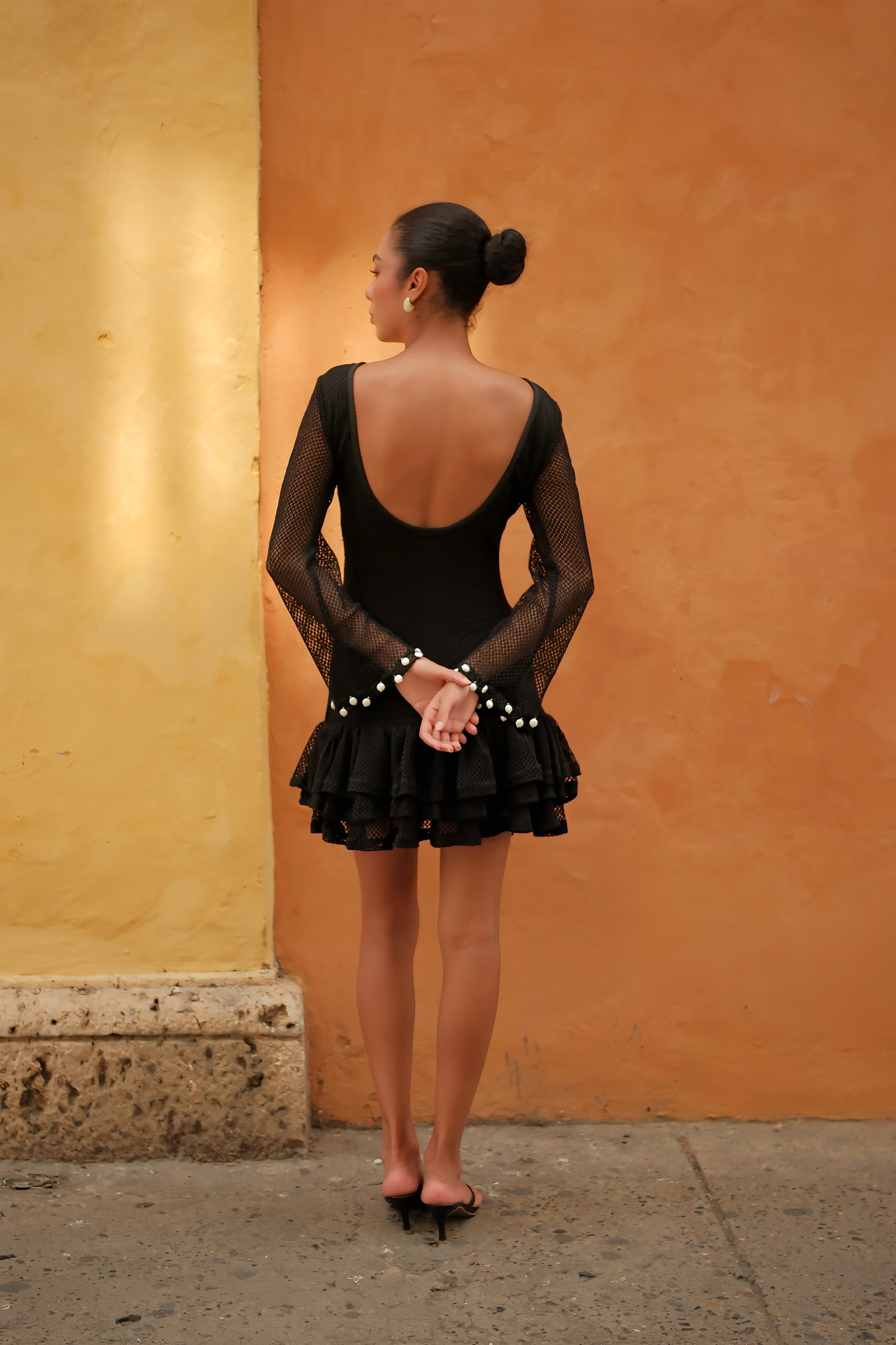 SOLE MÍO DRESS BLACK