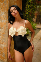 SOLE MÍO ONE PIECE BLACK & WHITE