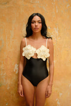 SOLE MÍO ONE PIECE BLACK & WHITE